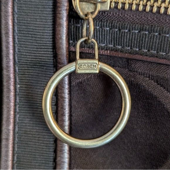 Coach Poppy Chocolate Brown Hobo Bag - Picture 6 of 16